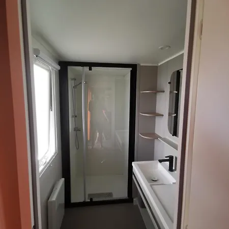 Sejour Normandie - - Mobilhome Confort 3ch-6p Avec Clim Et Tv - 5 Etoiles - H235 Campingplatz *